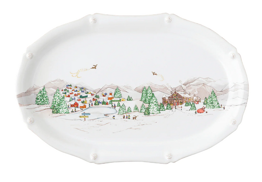 Berry & Thread North Pole - 17" Platter