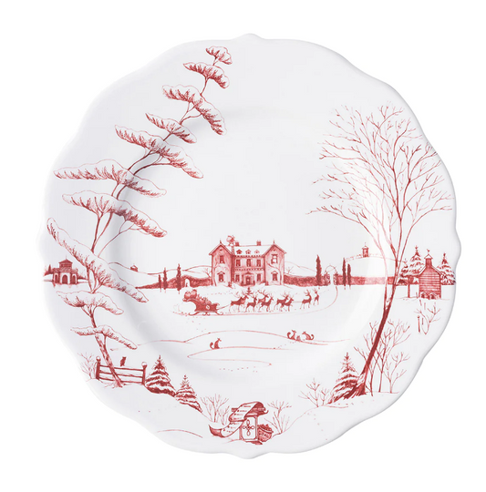 Country Estate Winter Frolic - Dinner Plate
