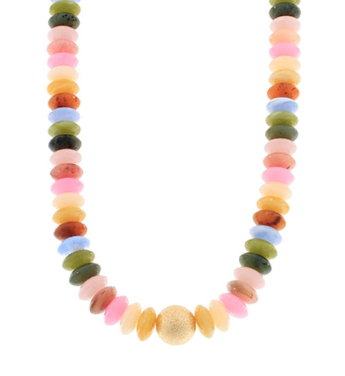 Rainbow Gold Necklace