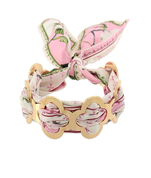 Scarf Bracelet - Gold