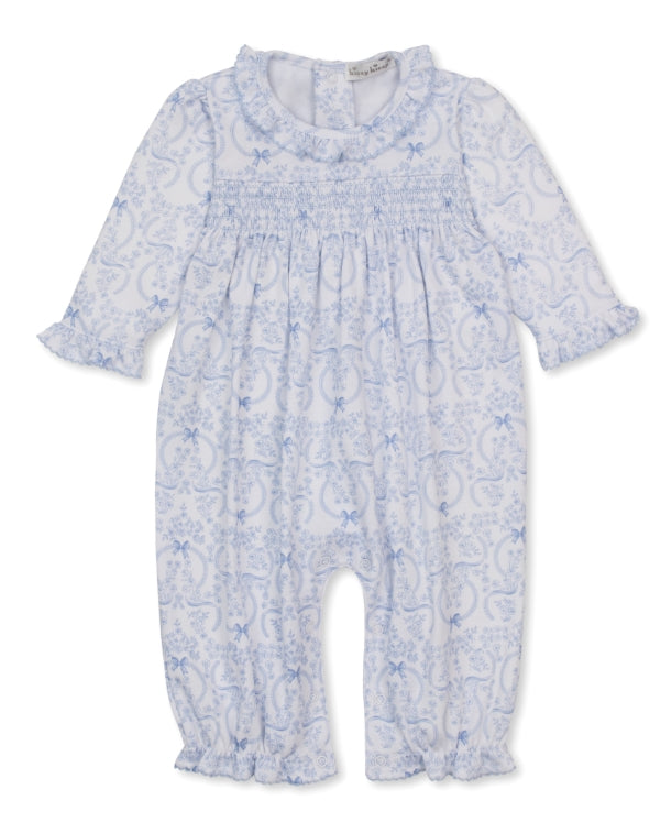 Delicate Blooming Bows - Playsuit - Blue