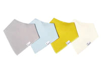 Stone -  4 Pack Bandana Bib