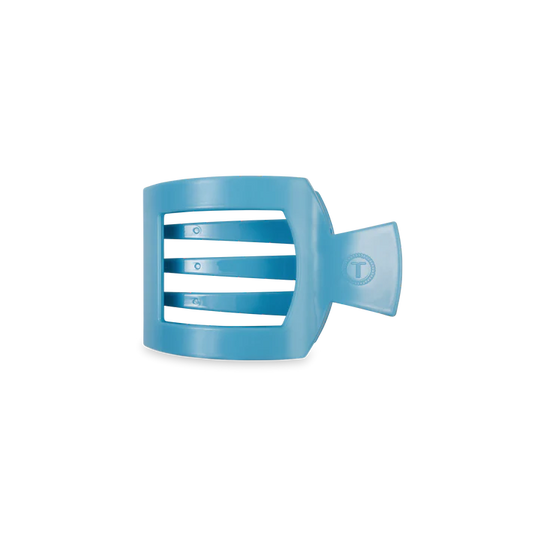 Square Flat Hair Clip - Summer Sky