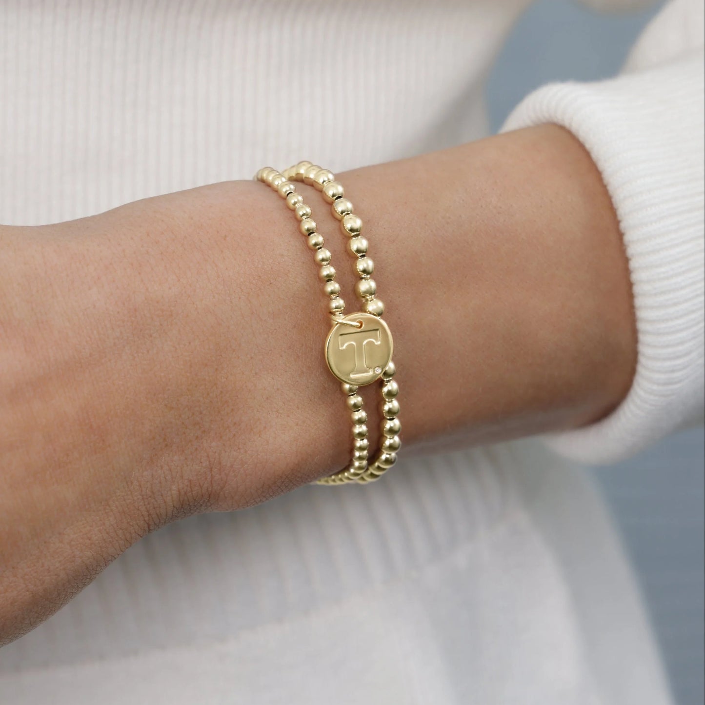 eCOLLEGIATE Extends Classic Gold 3mm Bracelet - UT