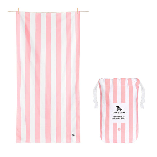 Dock & Bay Large Towel-Lt. Pink