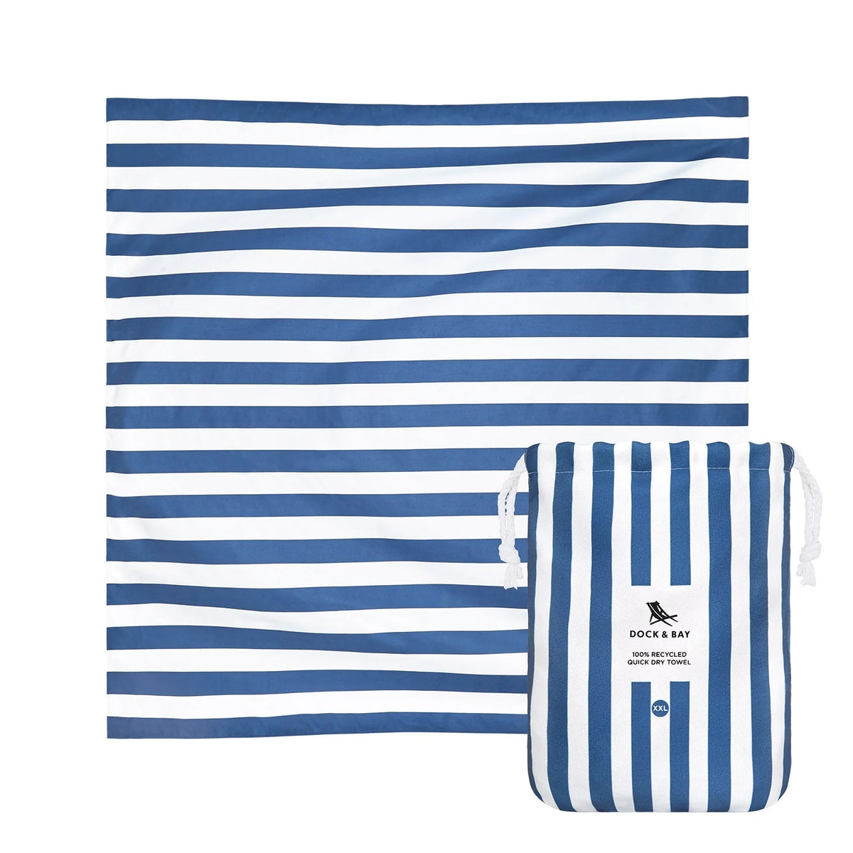 Navy Double Extra Large Towel