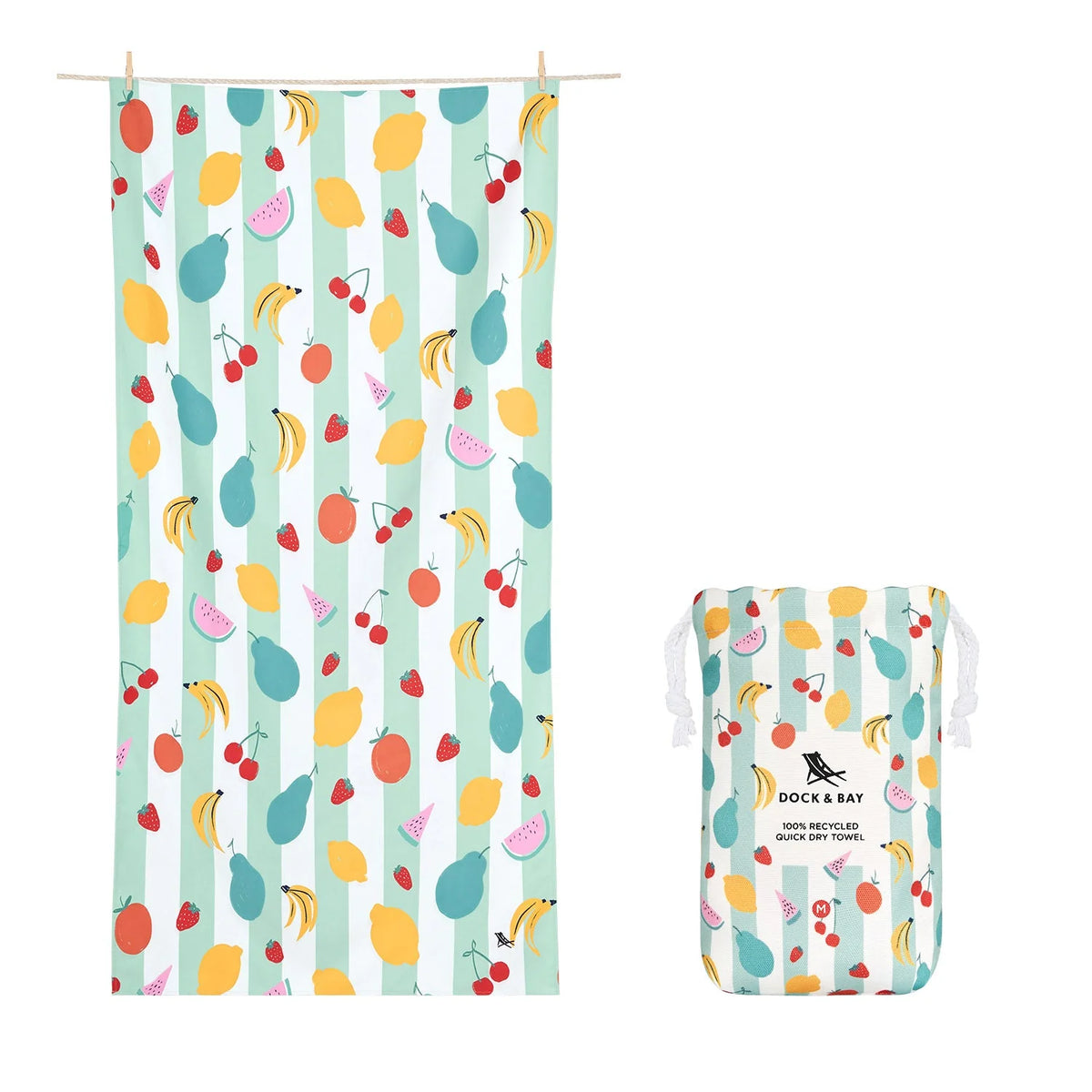Five a Day Kids Beach Towel