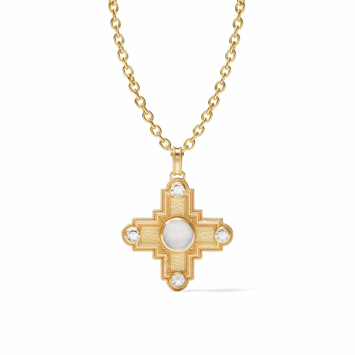 Theodora Delicate Necklace - Gold - Cubic Zirconia