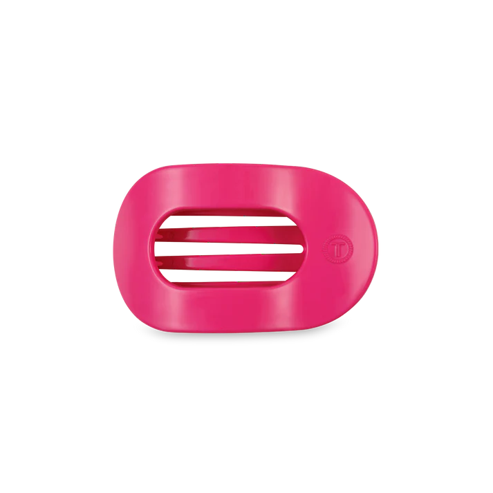 Flat Round Hair Clip - Tropical Punch