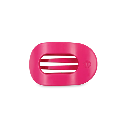 Flat Round Hair Clip - Tropical Punch