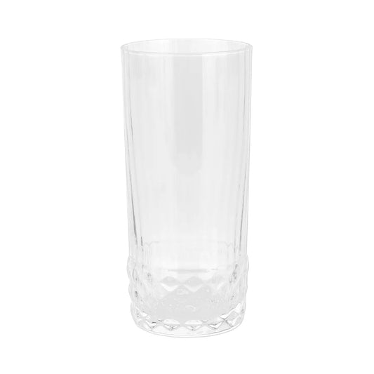 Deco Tall Tumbler - Clear
