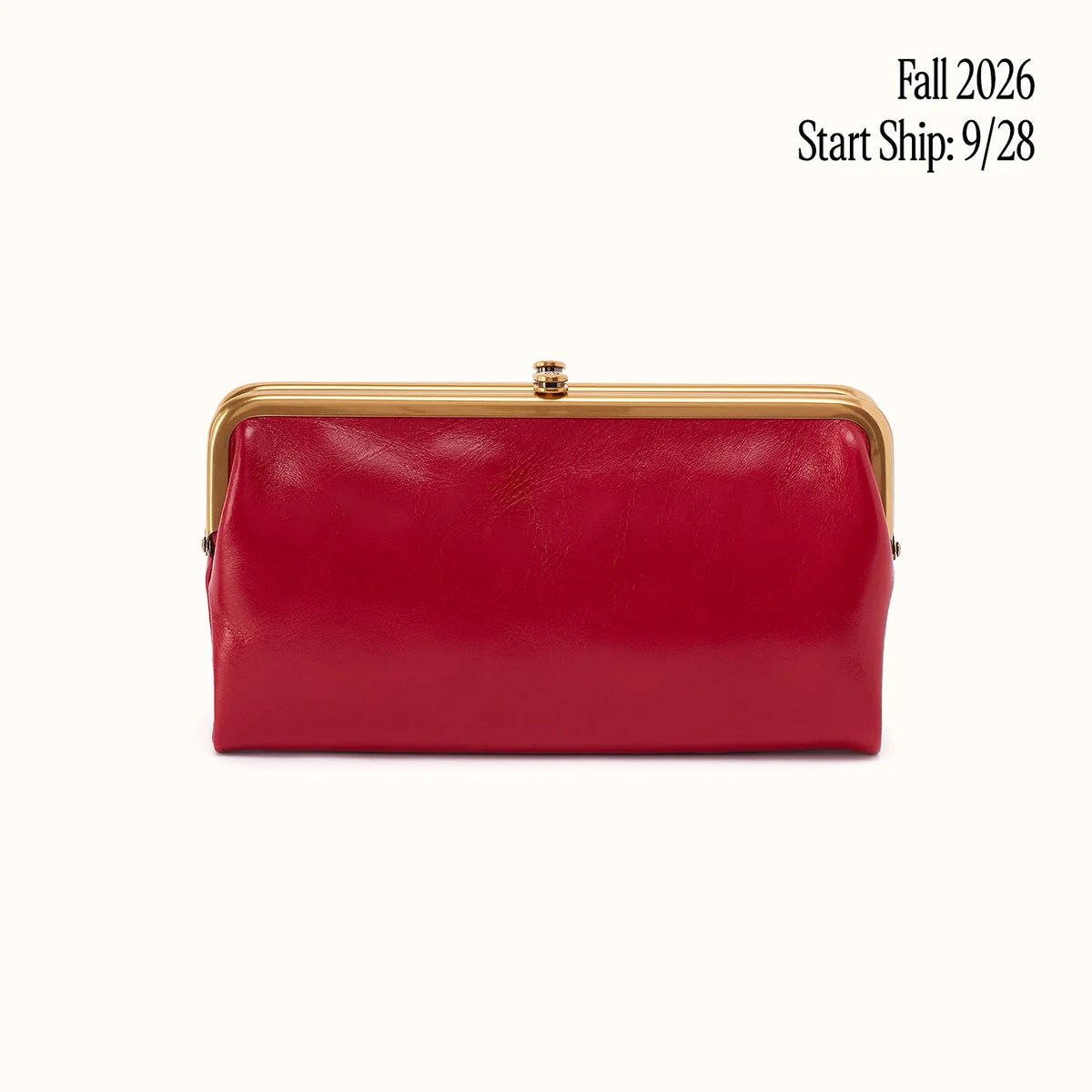Lauren Clutch - True Red