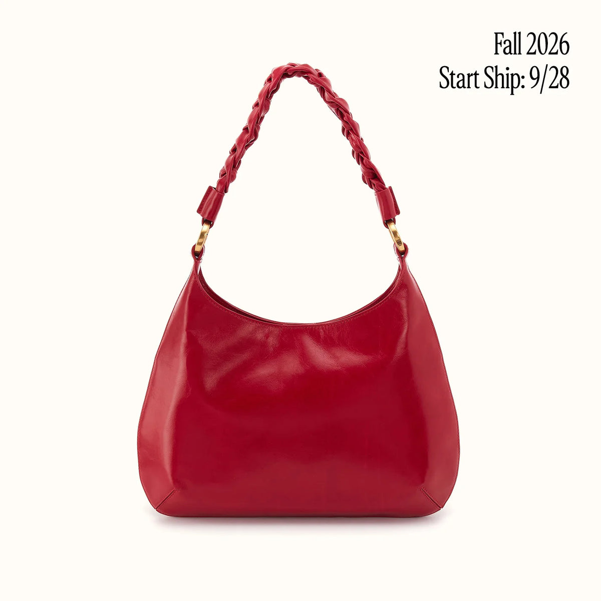 Madison Shoulder In Polished Leather