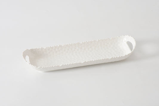 Waves Long Tray With Handles
