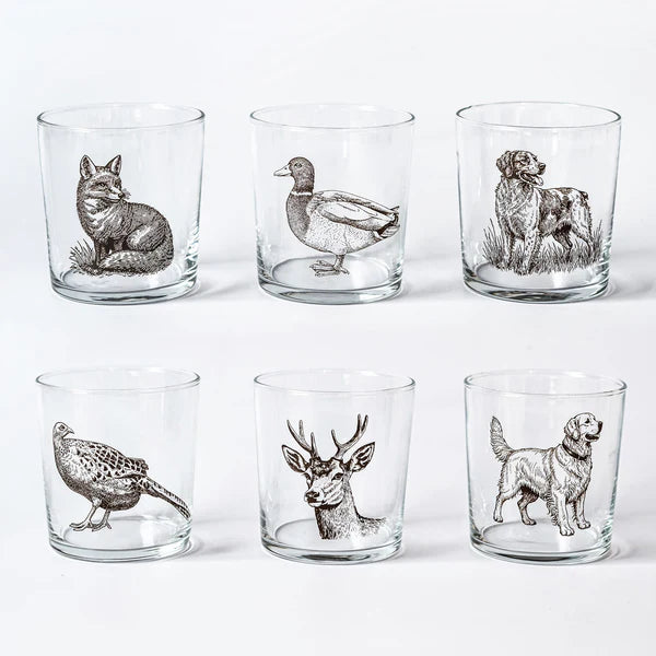 Wildlife Assorted Tumblers - Set of 6