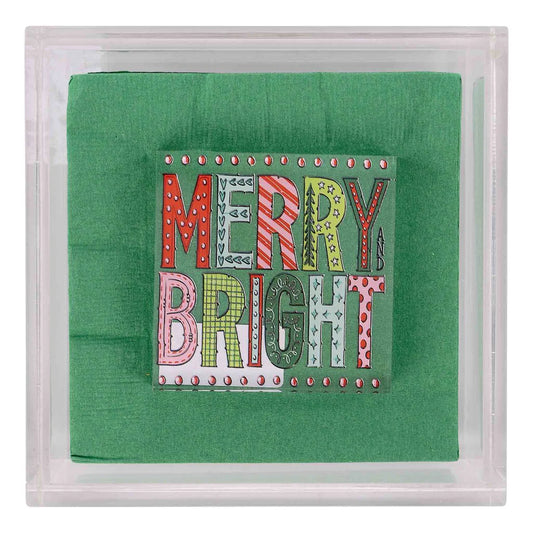 Merry & Bright Napkin Weight/Stand