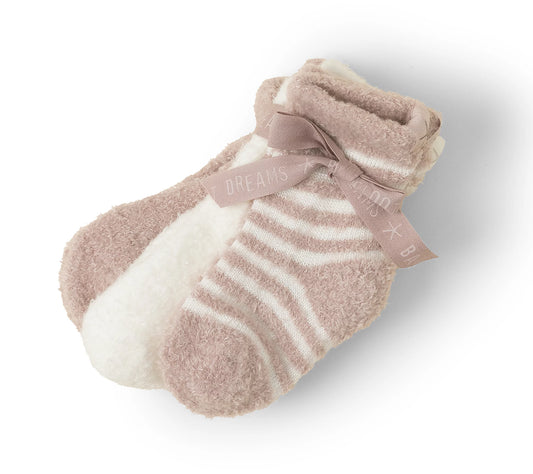 CCL Infant Socks Faded Rose-Pearl