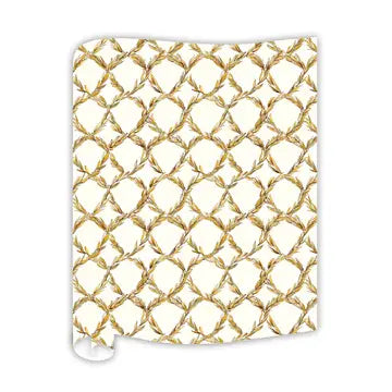 Interlocking Wheat Table Runner