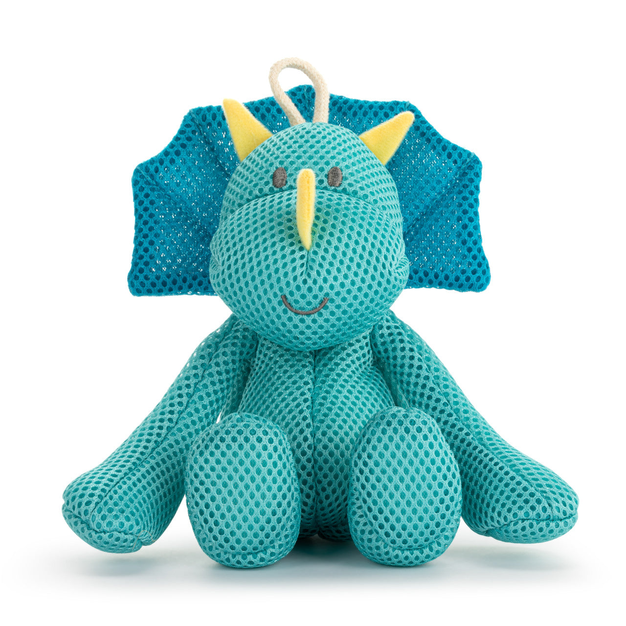 Bath time plush - triceratops