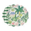 VIDA Cabana Reversible Round Placemats Set of 4 (Pink & Green) 3256