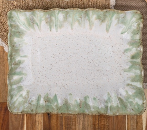 Fluttered Rectangle Tray
