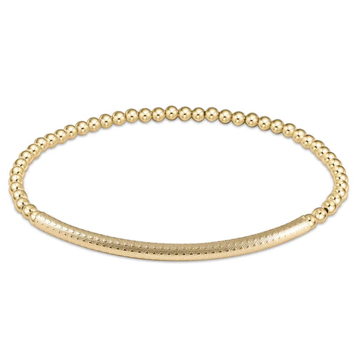 Bliss Bar Textured 3mm Bead Bra