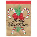 Candy Cane Large Flag