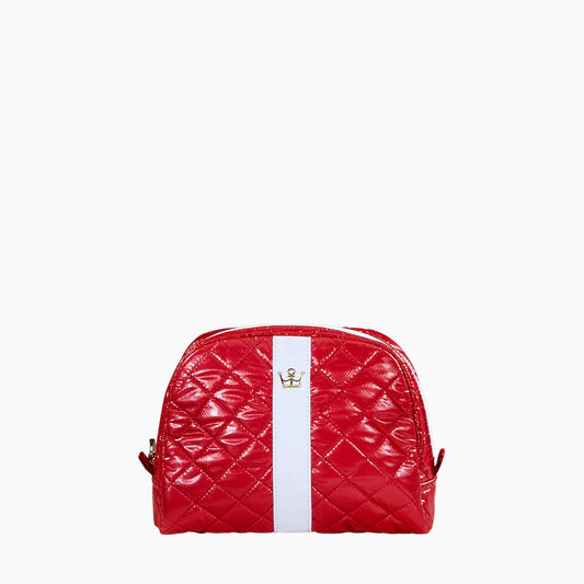 Cosmetic Case Medium - Red Metallic