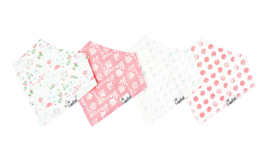 Claire- 4 Pack Bandana Bib