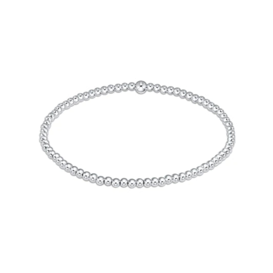 Classic Sterling 2.5mm Bead Bracelet