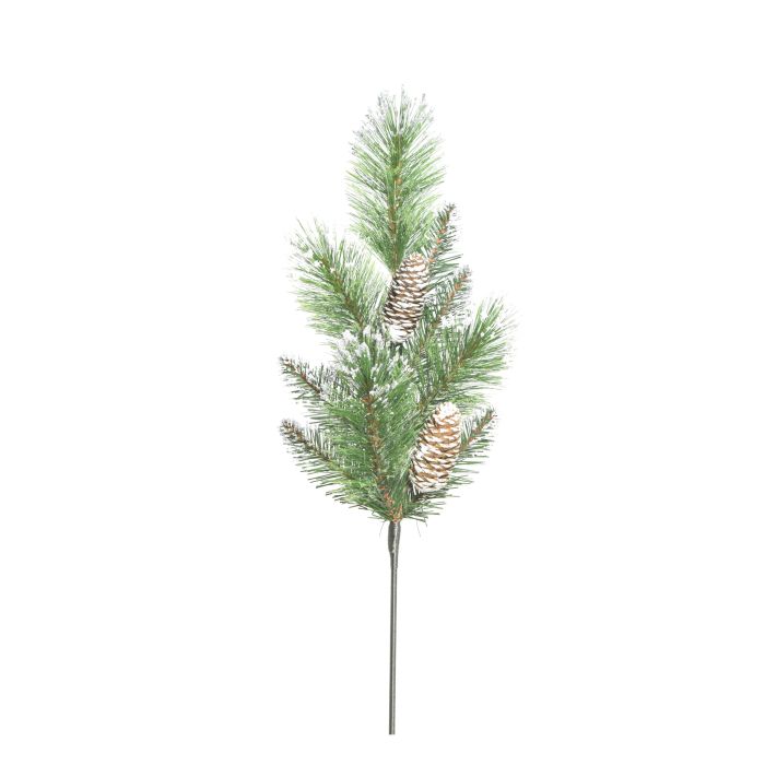 24 " Mixed Bristle Pine Spray X 9 Tips w / Cones