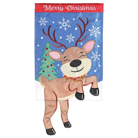 Crazy Leg Reindeer Merry Christmas