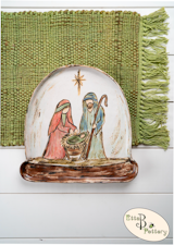 Nativity Snow Globe