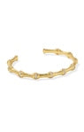 Maura Bamboo Cuff Bracelet- Gold
