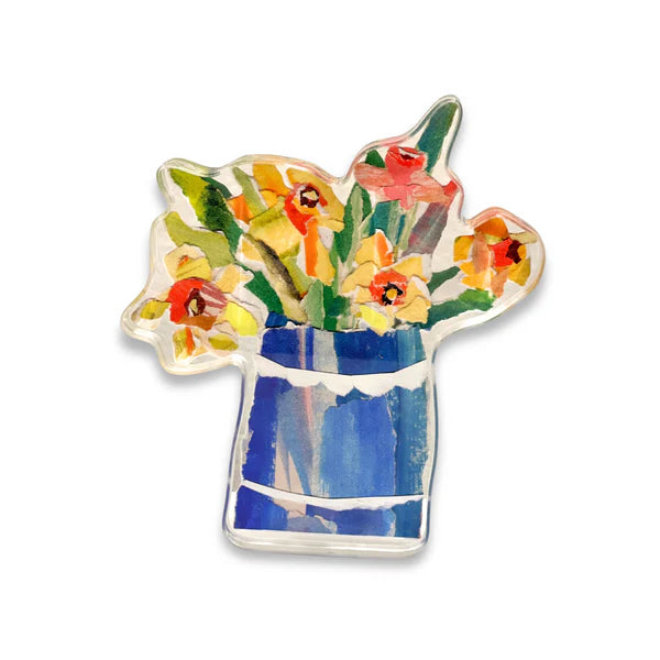 Wildflowers Acrylic Blooms Block - Bitty