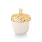 Autumn Chestnut Acorn Candle