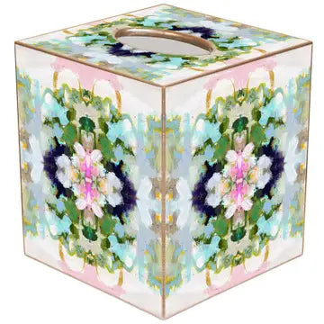 Nantucket Bloom  by Laura Park Handmade Tissue Box Cover