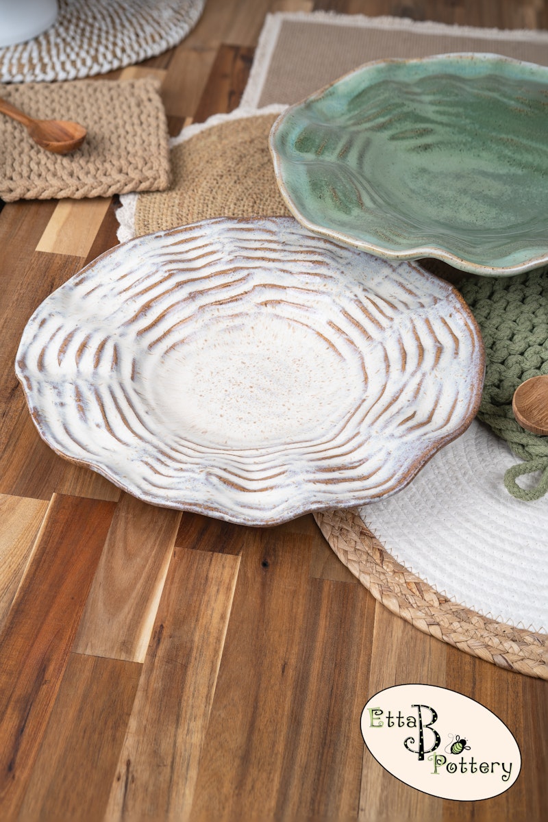 Coffee Table Dish-Blue Willow