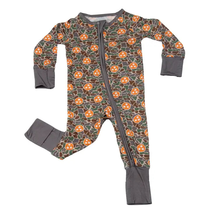 Camo Tri Star Unisex Kids Pajamas