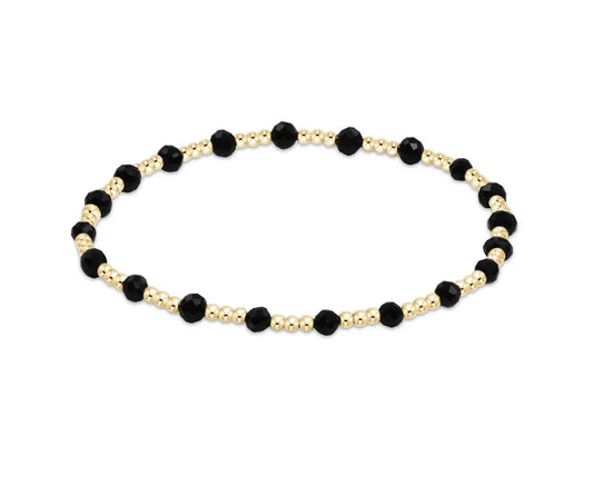 Extends - Gemstone Gold Sincerity Pattern 3mm Fac Onyx