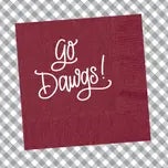 Go Dawgs -  Napkins