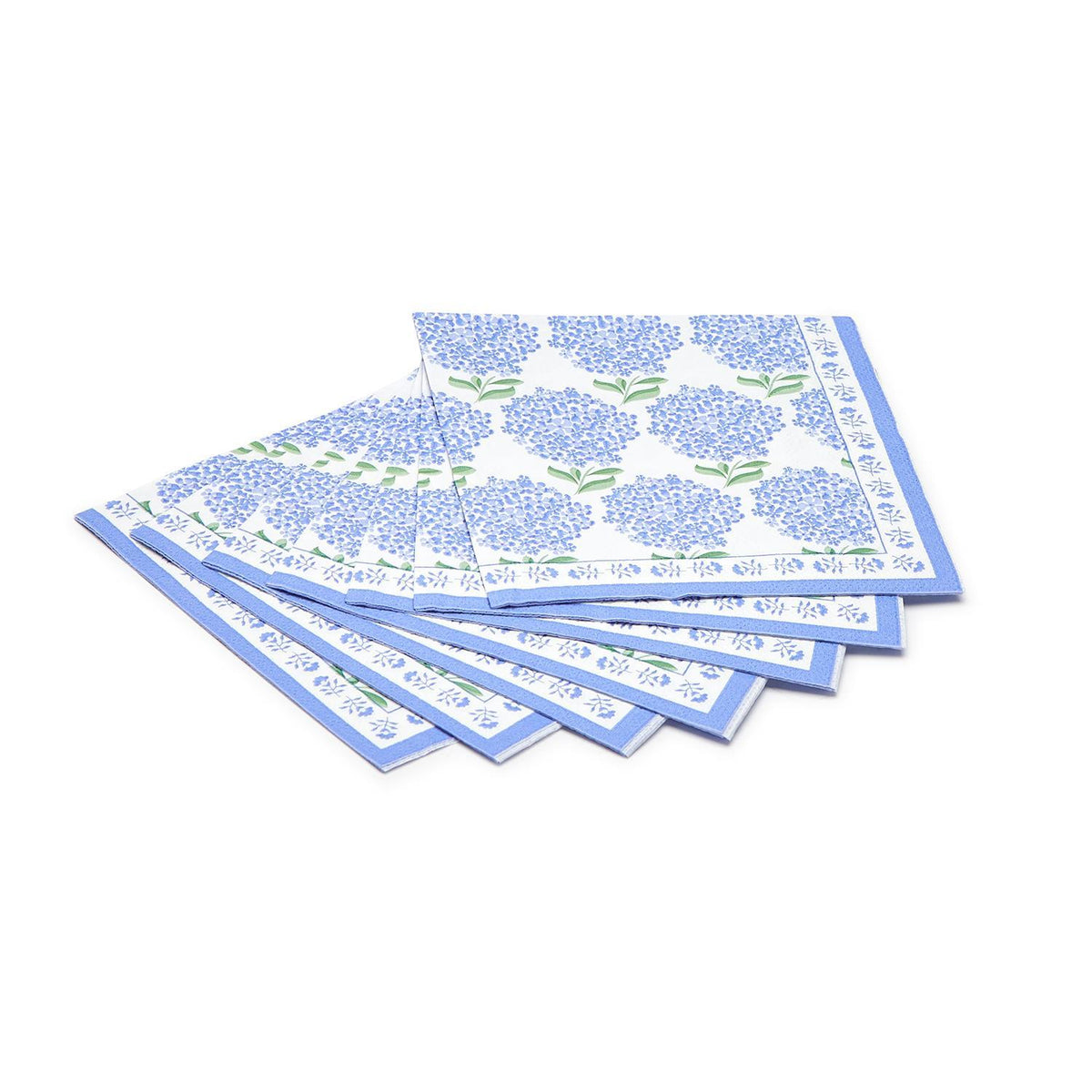 Hydrangea Cocktail Napkin