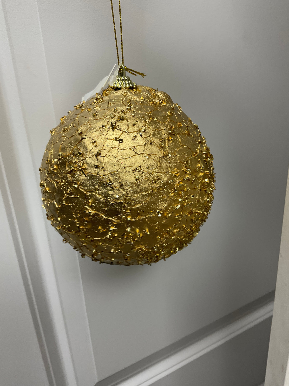 Gold Matte Ball Ornament