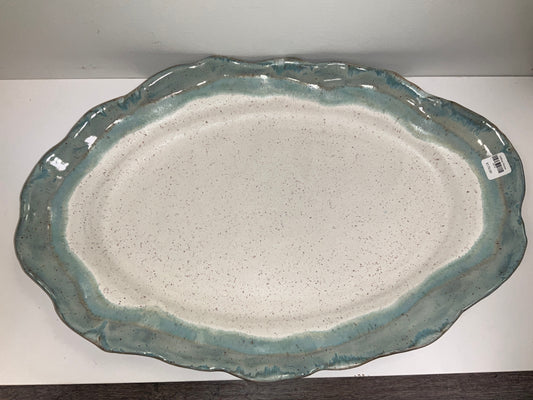 Grand Oval Platter-Hydragea