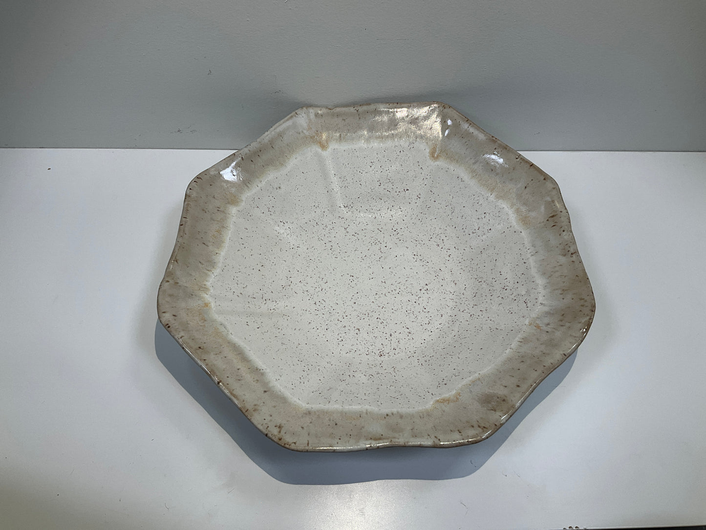 Octagonal Bowl - Dogwood