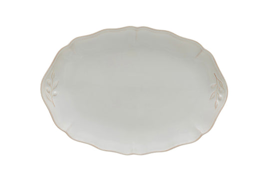 Alentejo Medium Oval Platter-Wh