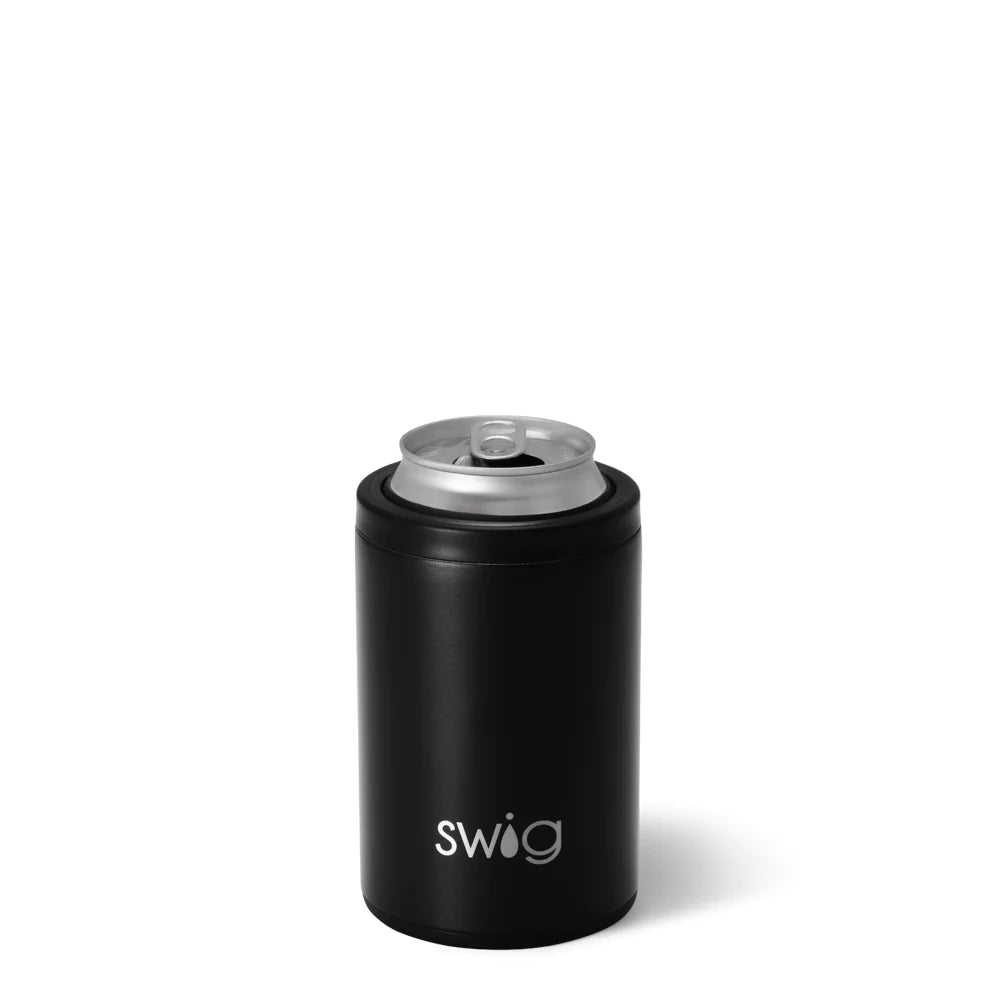 Black Can Bottle Cooler 12 oz.