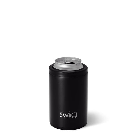 Black Can Bottle Cooler 12 oz.