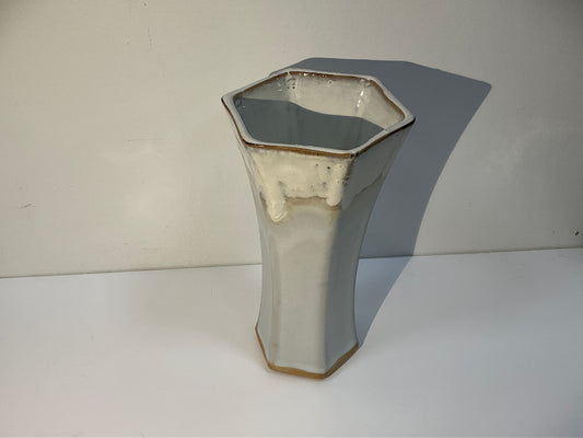 Octagonal Vase - Dogwood