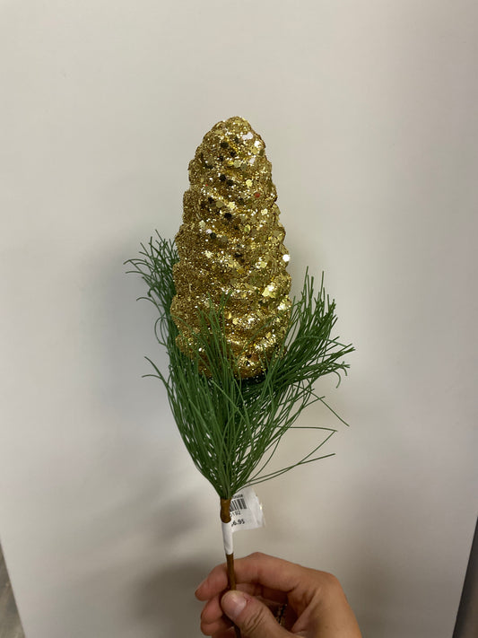 Gold Pine Cone